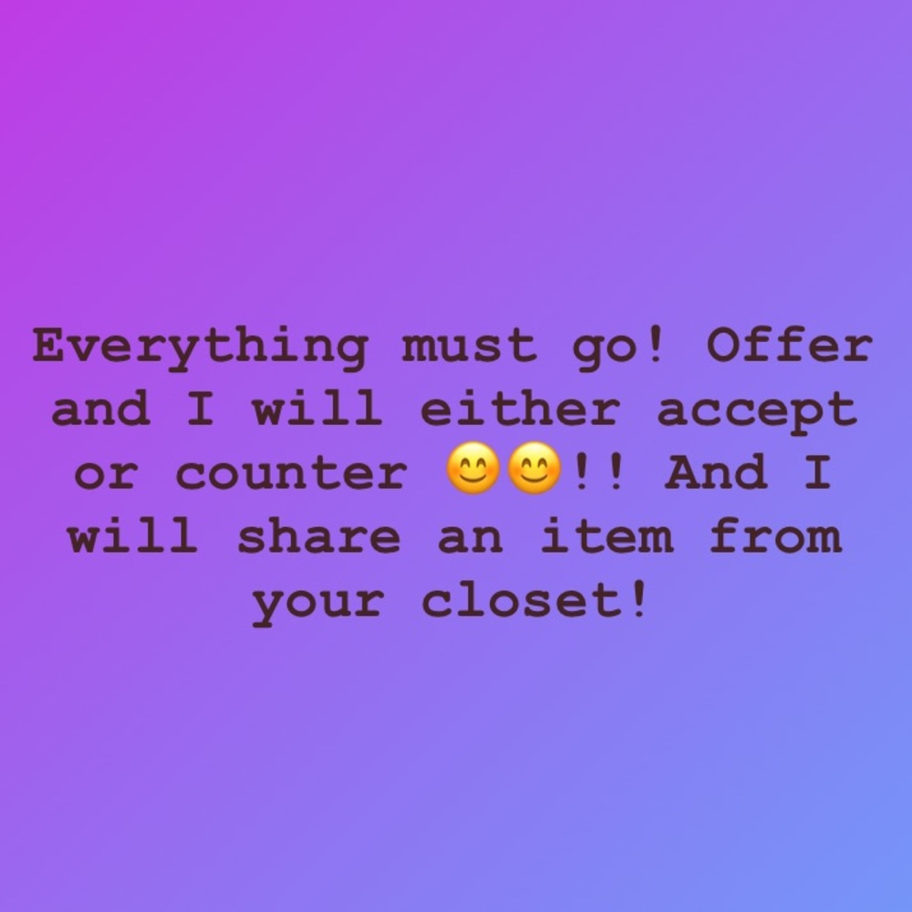 Make offers!! Great deals!!